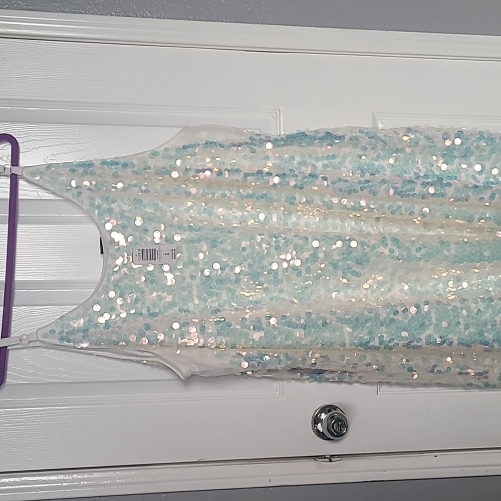 Iridescent Sequin Dress 6x